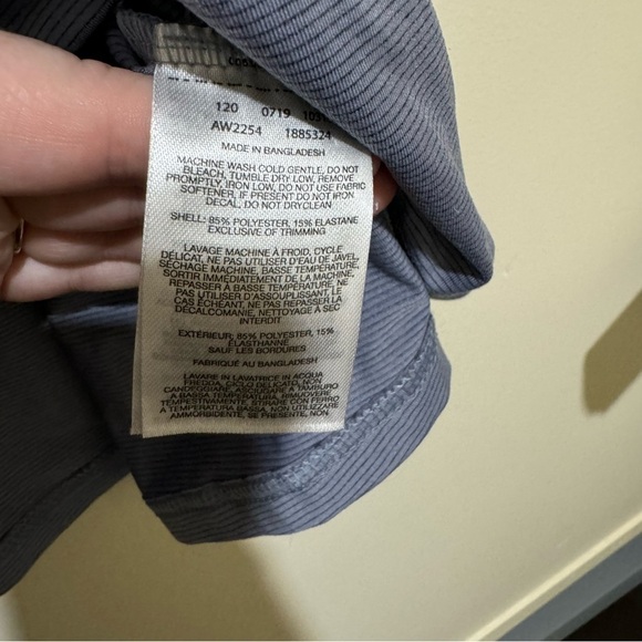 Men’s Columbia Light Purple + Grey Striped Lightweight Short Sleeve Polo Size 2X - Picture 7 of 12